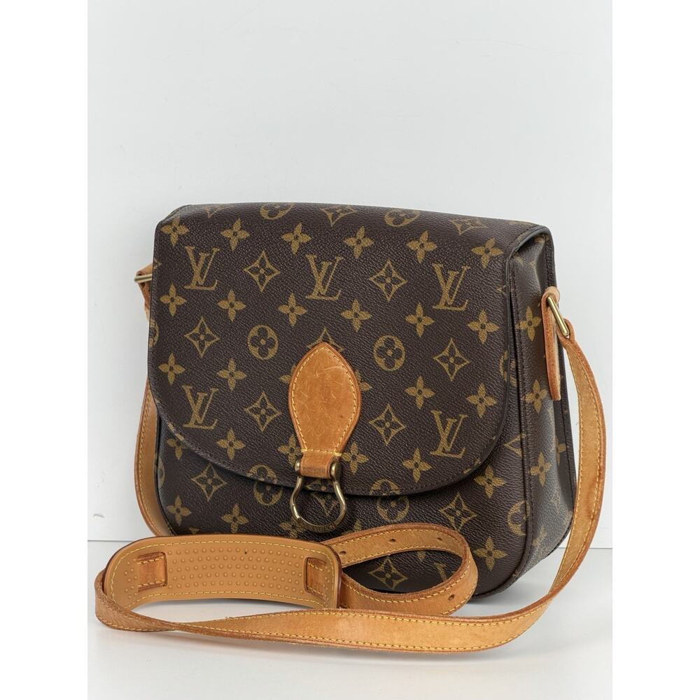 Louis Vuitton Saint Cloud GM Crossbody Bag in Monogram Brown Canvas 1995 S16